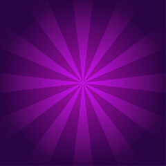 Vector abstract sunbrust purple background design