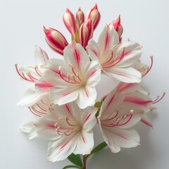 asoka flower with white background