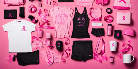 Cancer day awarness , daily use assesories with pink ribbon symbol for breast cancer awarness |  Pink Ribbon Awareness in Everyday Accessories