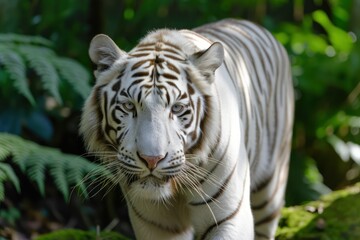 White Tiger in the wild