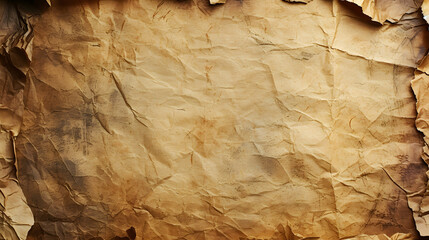 Aged Antique Paper Background With Grungy Texture