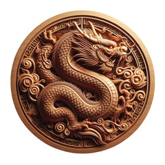 the Chinese New Year with Dragon Icon and symbol in Chinese culture