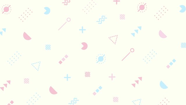 Retro Elevation: Pastel Color Background Material