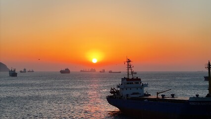 Fototapeta premium 암남공원일출