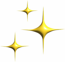Obraz premium Illustration Of Image Decor Element Yellow Color