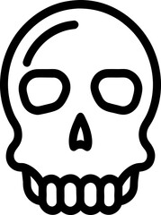 skull cartoon