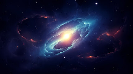Space background, cosmic science astronomy background