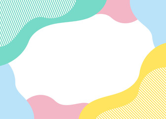 ポップなフレーム　メンフィス