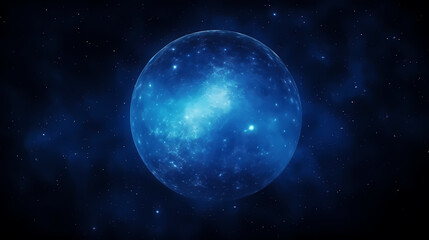 Obraz na płótnie Canvas Galaxy nebula background in space, 3D illustration of nebulae in the universe