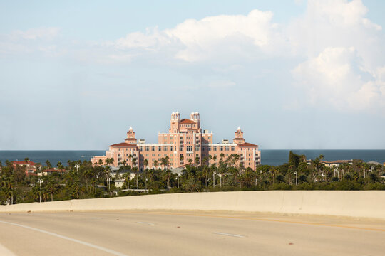 The Don Cesar with Sky Copy Space