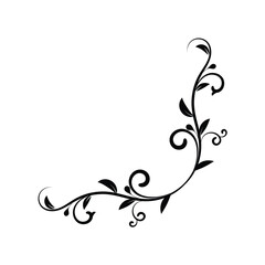 floral ornament vector design illustration isolated