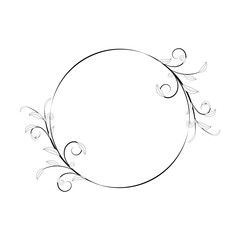 floral ornament vector design illustration isolated