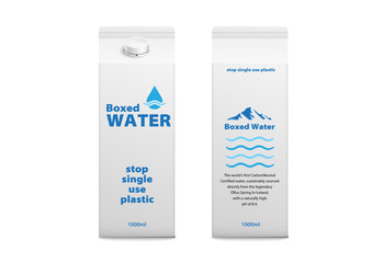 포장 디자인  Water package design 