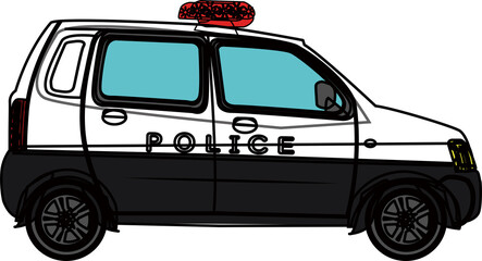 パトカー（police car）