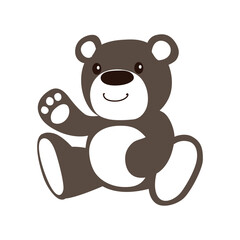 Make a Professional Teddy Bear Vector Cute Cartoon