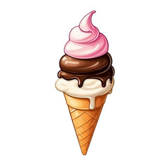 Ice Cream Cone Melted