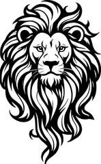 Obraz premium lion head cartoon