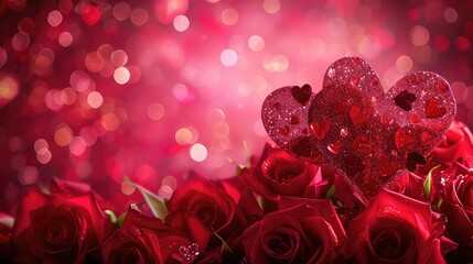  Beautiful Valentine Themed Background, Generative AI