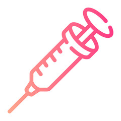 syringe Gradient icon