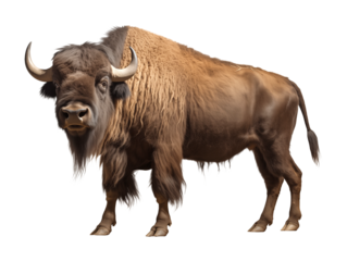 Buffalo Isolated on Transparent Background
