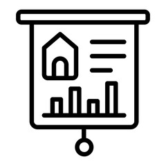 Real Estate Market Icon