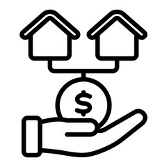 Second Mortgage Icon