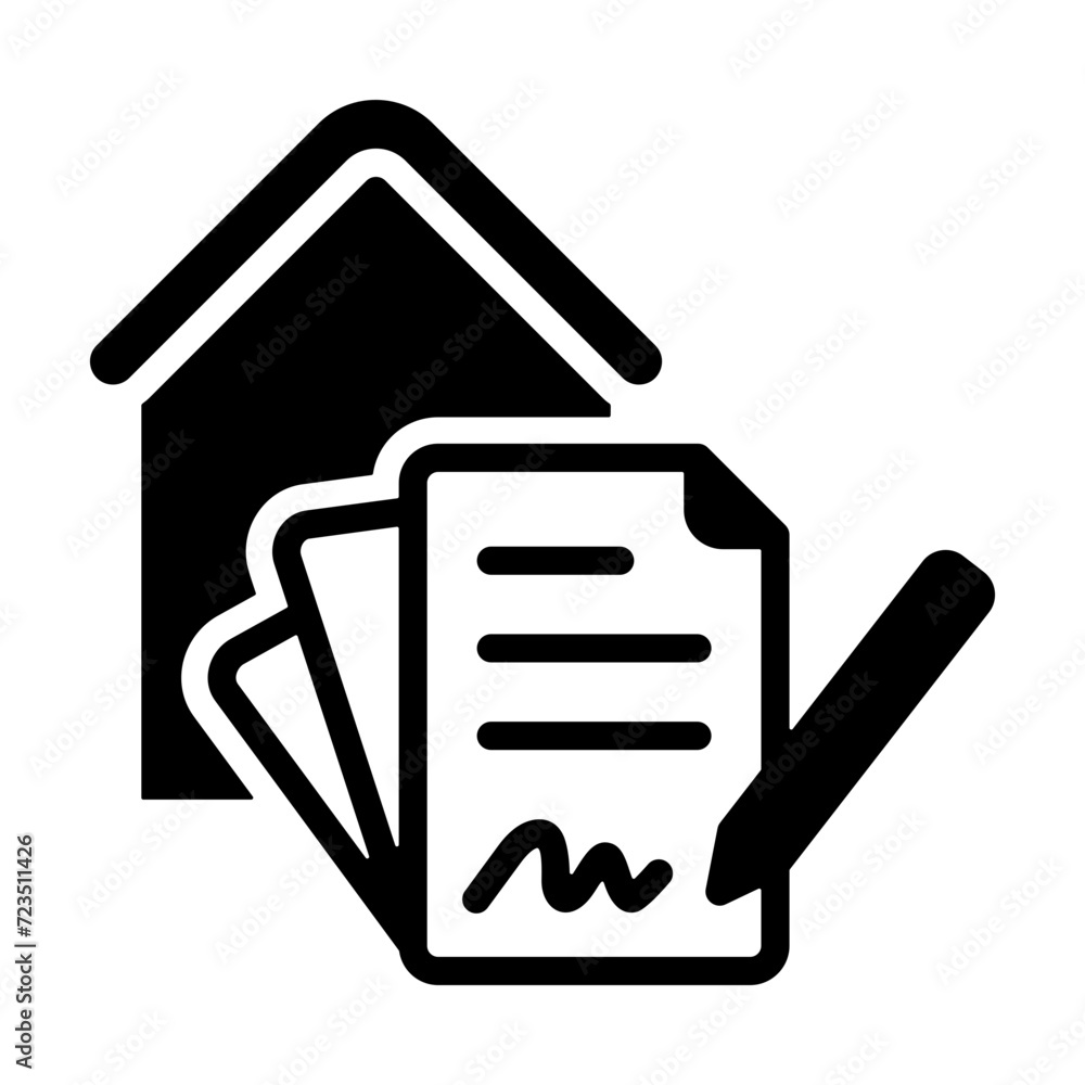 Sticker Mortgage Application Icon