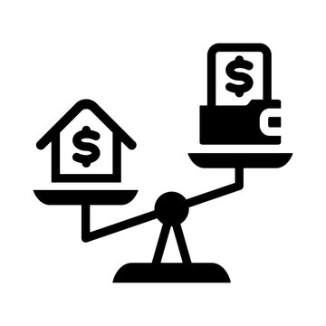 Debt To Income Ratio Icon