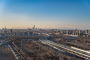 Beijing urban traffic flow CBD