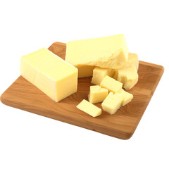 cheese on a board
