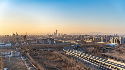 urban traffic flow beijing expressway