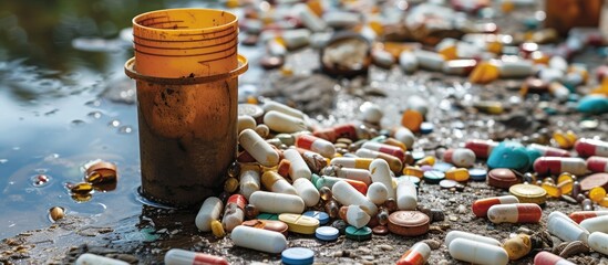 Improper disposal of expired medicine is advised against, including putting them in trash or water sources.