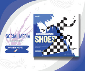 social media shoe design post