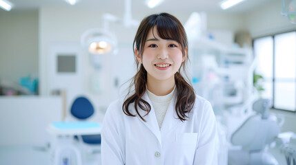 アジア人の女性歯科医のイメージ05