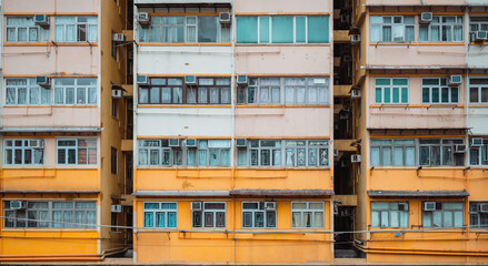 Old apartment in hong kong
