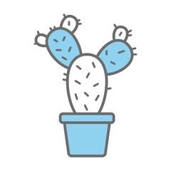 Cactus icon design vector on trendy design