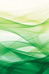 flowing colors, transitioning smoothly from a warm yellow to a calming green, resembling elegant, silky fabrics