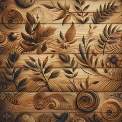wooden background ,wood texture background Generative Ai