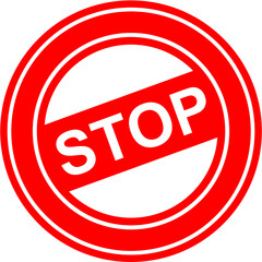 Vector Stop Sign