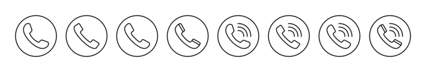 Call icon vector. telephone sign and symbol. phone icon. contact us