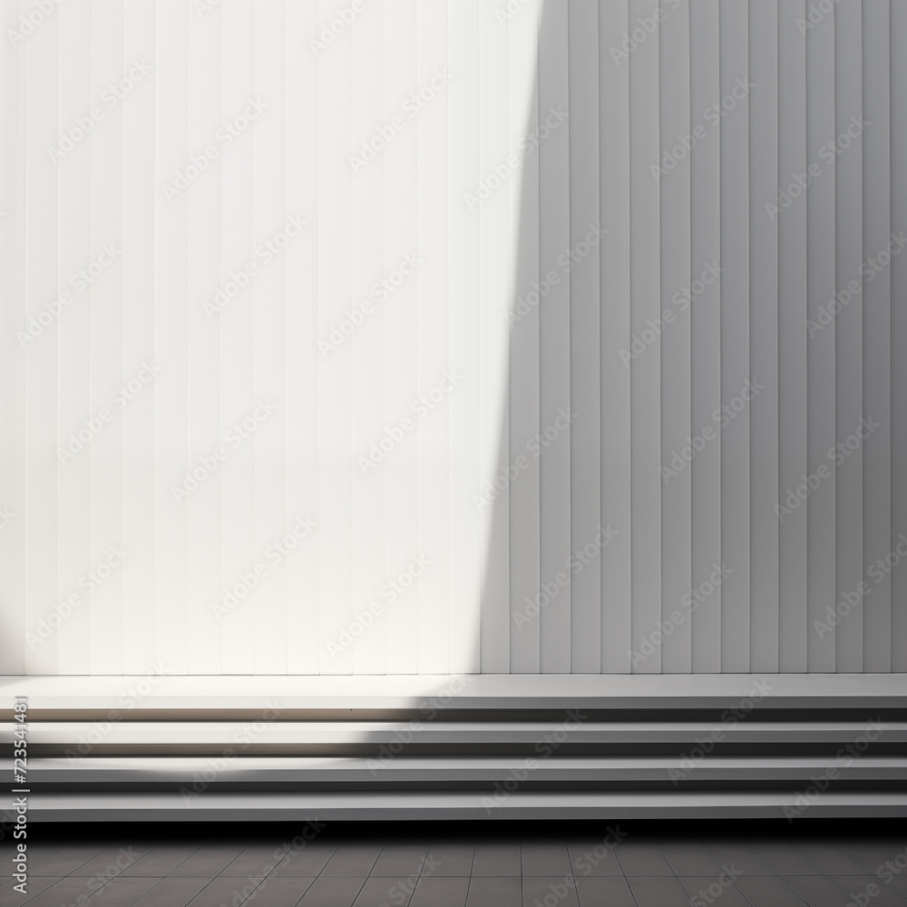 Poster minimal building with light, for abstract background