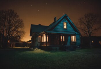 wooden country house exterior