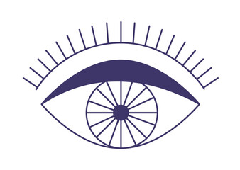 Eye of providence, masonic symbol mystic sign