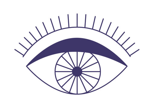 Eye of providence, masonic symbol mystic sign