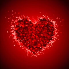 Happy Valentines day red background
star heart
Red heart for Valentine day
Red Heart shape with bokeh background
