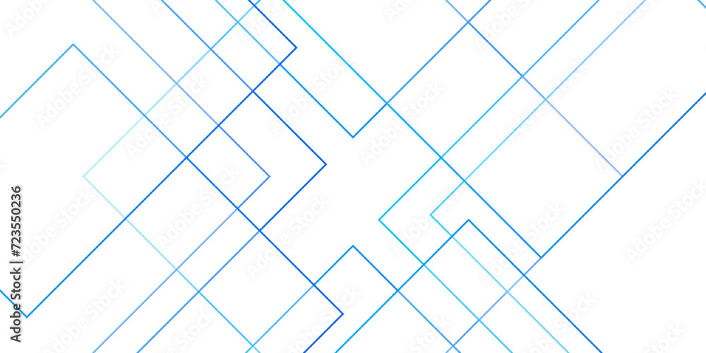 Leinwandbilder Abstract colorful technology background with modern design. Geometric squares in bright light with soft gradient line pattern. Vector futuristic digital landscape with lines.	
