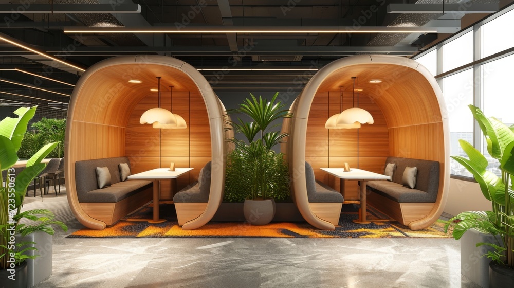 Poster revolutionize your break time with our iotequipped breakout space designed to provide a unique and e