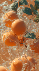 Splash of Freshness: Apricots