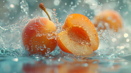 Splash of Freshness: Apricots