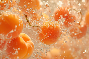 Splash of Freshness: Apricots